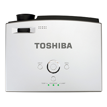 Illustration for article titled Toshiba TDP-PX10U Surprisingly Bright for a Such a Puny Projector